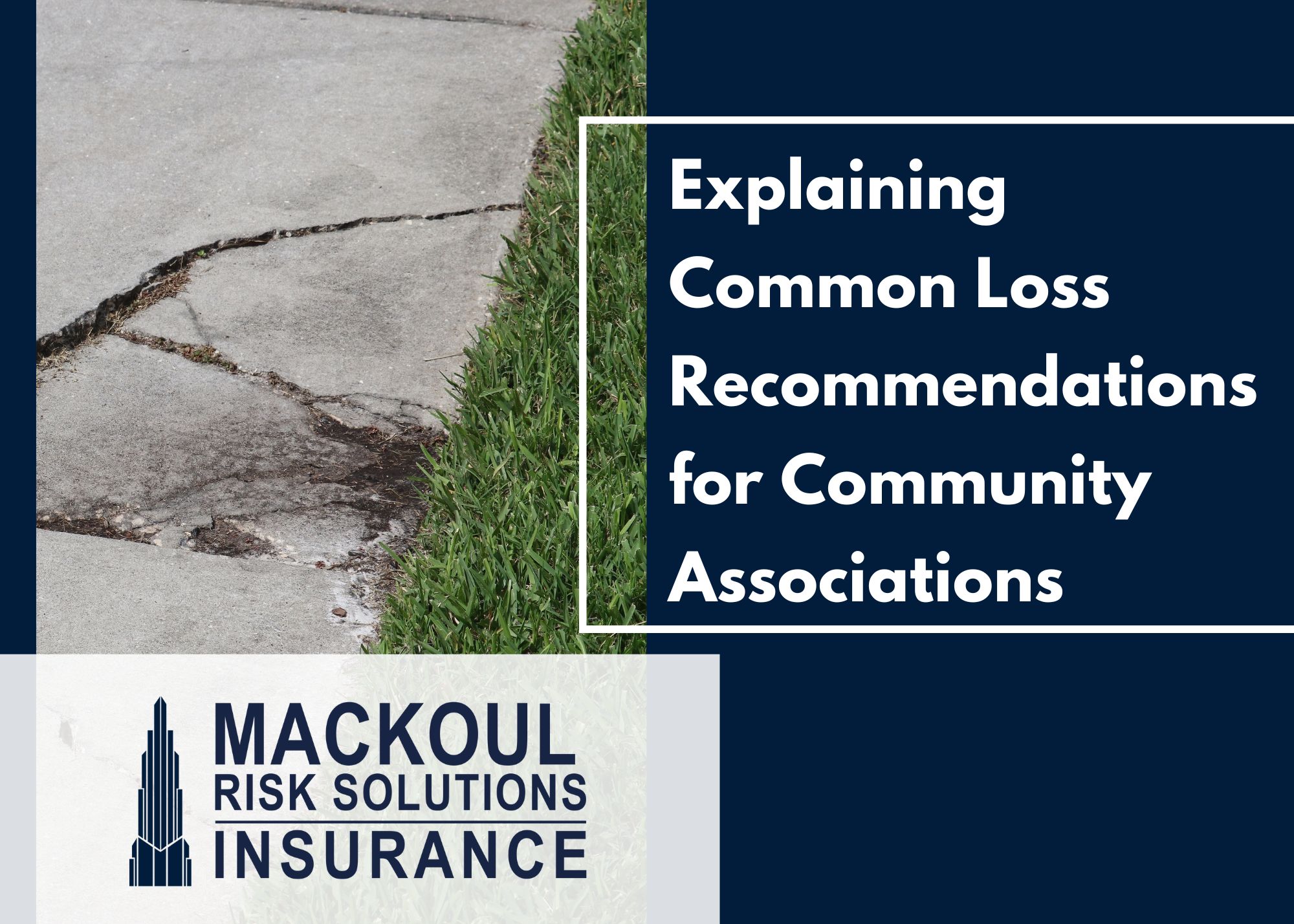 explaining loss recommendations for community associations